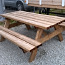 Yugev стол для сада, пикников, древесина пропит., Эстония (фото #1)