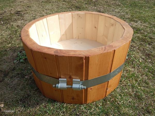 Деревянная ванночка для ног (фото #1)