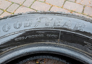 Goodyear naastrehvid 265/60/18 (4 foto / 5)