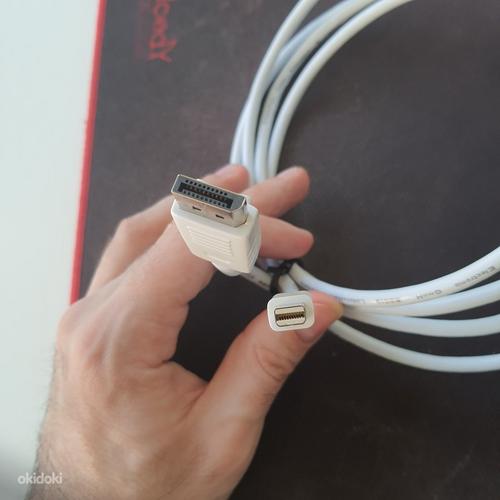 Mini DisplayPort (mDP) -> DisplayPort (DP) Cable Кабель (фото #1)