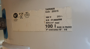Boiler 100l Thermor (2 foto / 2)