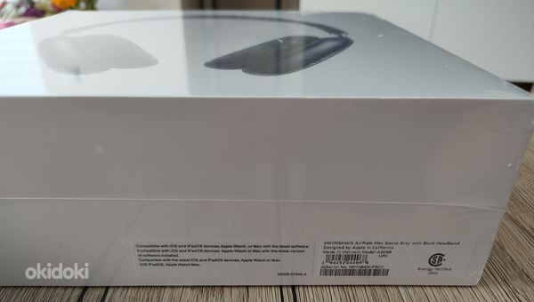 AirPods Max Space Gray with Black Headband