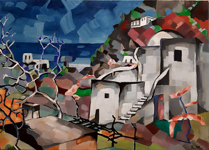 Konrad Mägi “Capri motiiv”, õli lõuendil. 1922-23. (2 foto / 4)