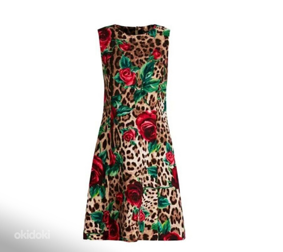 Dolce&Gabbana leopardimustriline kleit XXS-XS IT 36