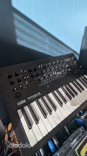 Korg Minilogue XD + звуковые пакеты + защитная крышка