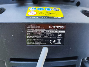 Survepesur Scheppach HCE3200i (5 foto / 6)