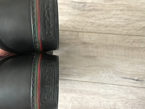 GUCCI slip on GG guccissima monogram black leather (3 foto / 6)