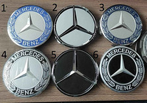 Mercedes Benz 75mm veljekapslid uued