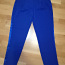 Синие женские классические брюки с ламапсами, размер EU 36 (фото #1)