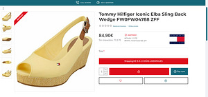Naiste uued platvormkingad TOMMY HILFIGER , suurus 41