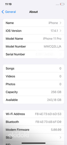 iPhone 11 Pro 256GB (foto #4)