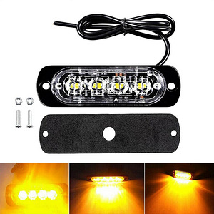 Led tuled, 2tk 12V 4 , Auto, Haagis, Veoauto, Punased (1 foto / 3)