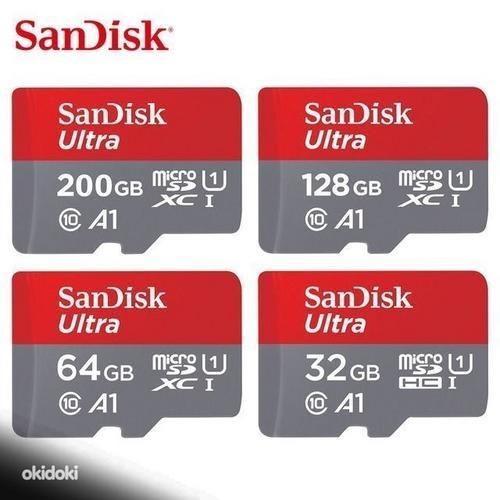 SanDisk 16GB, 64GB, 64GB Extreme 128GB Extreme + adapter (foto #1)