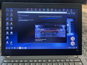 Mercedes Xentry Diagnostika Arvuti Lenovo x280 (1 foto / 1)