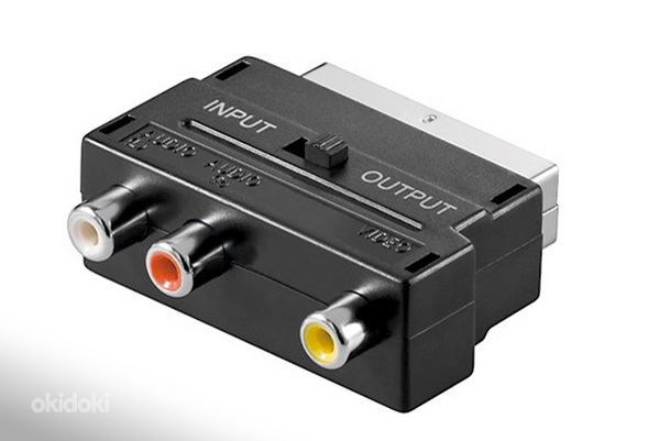Адаптер RCA-SCART-RCA