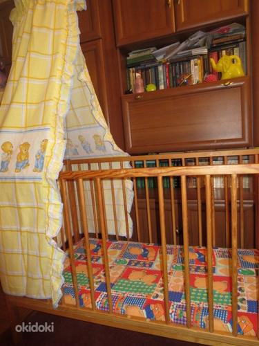 Детская кроватка 120 х 60 с матрацем (фото #2)