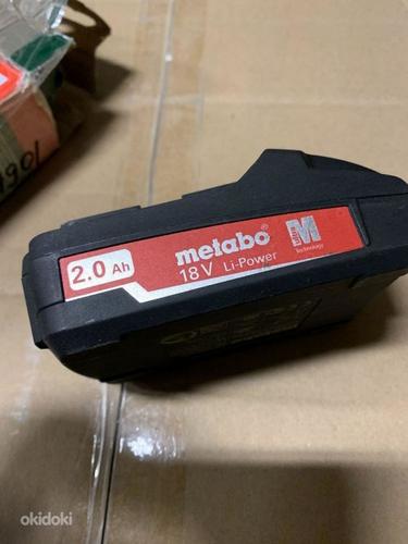 Аккумулятор metabo 18 В для электроинструмента 18 В, подключение 2 Ач. (фото #3)