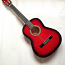 Гитара темно-красный 4/4 сумка тюнер дополнительные струны (фото #1)