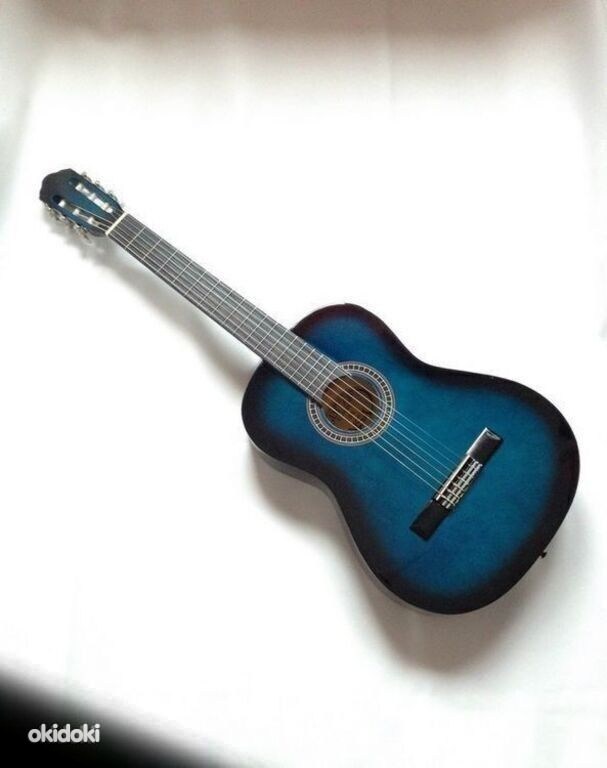 Akustiline kitarr kott ja rihm metallkeeltega,uus värvivalik (foto #2)