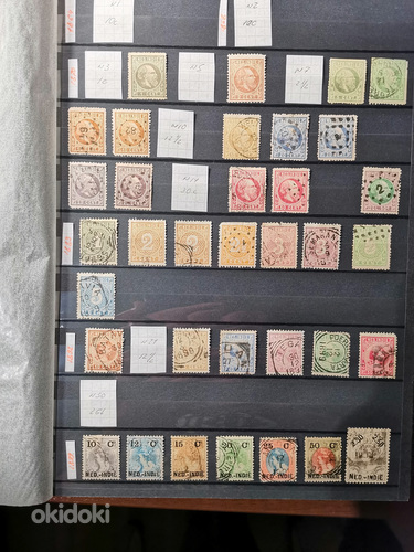 Müüa markide kollektsioon Ned.Indie 1870-1948