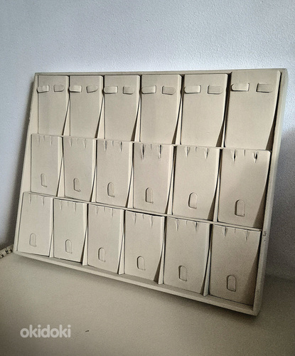 Планшет для колец/сережек. 31×24см. Бежевый.