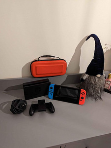 Nintendo Switch kodustatud / Firmware, CFW, + mälukaart +kott (1 foto / 1)