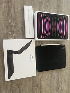 iPad Pro 11,2022, M1,Ipad Magic Keyboard, Apple Pencil 2gen (3 foto / 7)