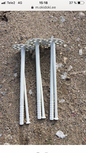 Penoplasti tüüblid, pikkus 180 mm (1 foto / 1)