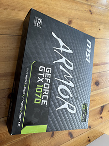 GeForce GTX 1070 Armor 8G OC (1 foto / 2)