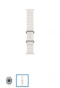 Apple Watch 49mm Ocean Band White (1 foto / 4)