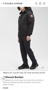 Canada goose chilliwack bomber, uueväärne (6 foto / 6)