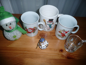 Jõulud, tassid, pilt (2 foto / 4)