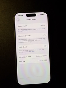 iPhone 15 Pro 256GB Natural Titanium (8 foto / 9)