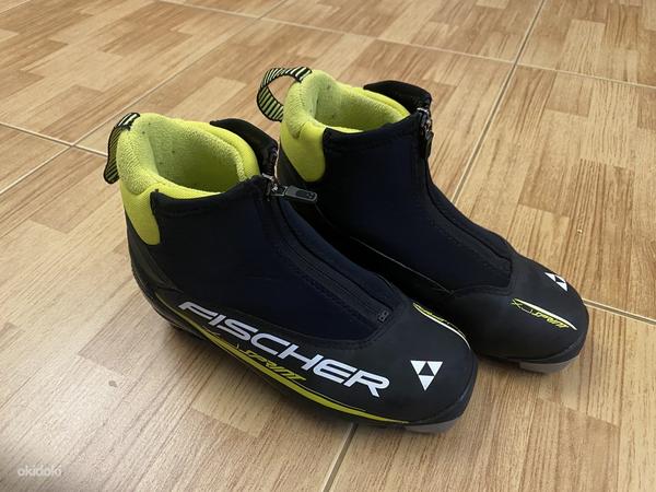 Продам детские беговые лыжные ботинки Fiskars 35 (фото #5)
