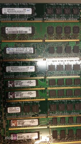 RAM mälud 25tk. 1GB DDR2 533/667 (foto #3)