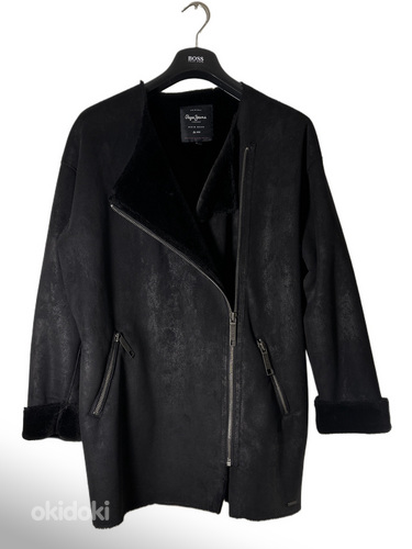 Pepe Jeans kunstnahast jope nahktagi seemisnahkne jakk