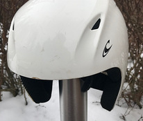 Детский горнолыжный шлем, белый XXS 52см