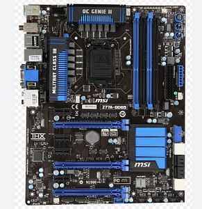 Emaplaat MSI Z77A-GD65+ CPU i7+ 16GB RAM (1 foto / 3)