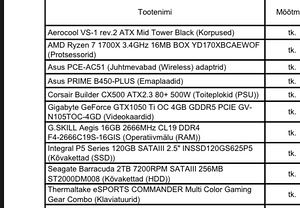 Müüa PC komplekt (PC; 2 monitori; klaviatuur jne) (3 foto / 3)
