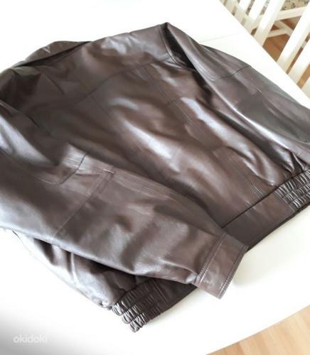 Новая мужская кожаная куртка Friitala 3 XL (фото #3)