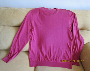 Хлопковый мужской свитер Armani 3 XL (1 фото из 3)