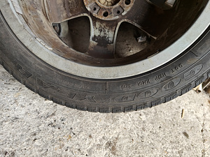 Диски BMW style 142 7x17" 5x120 и GoodYear 205/50/17 (8 фото из 8)