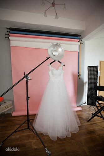 Свадебное платье, размер M-L (фото #3)