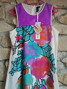 Шикарное праздничное платье с цветами BOHOO Boutique NEW s. С