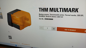 Weidmuller Label printer THM Multimark (4 foto / 4)