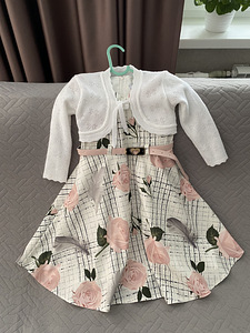Pidulik kleit, bolero kingituseks, suurus 110 (2 foto / 5)