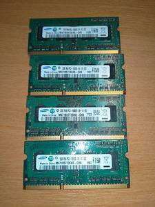 6GB 2+2+2 RAM DDR3 PC3 Sülearvutile