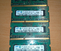 6GB 2+2+2 GB RAM DDR3 PC3 Sülearvutile
