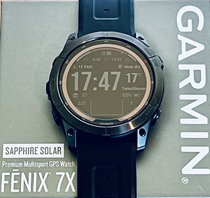 Garmin fenix 7X Sapphire Solar Black DLC Ti spordikell (1 foto / 4)