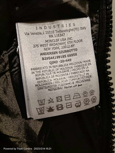 Uus sulejope Moncler replica (5 foto / 6)
